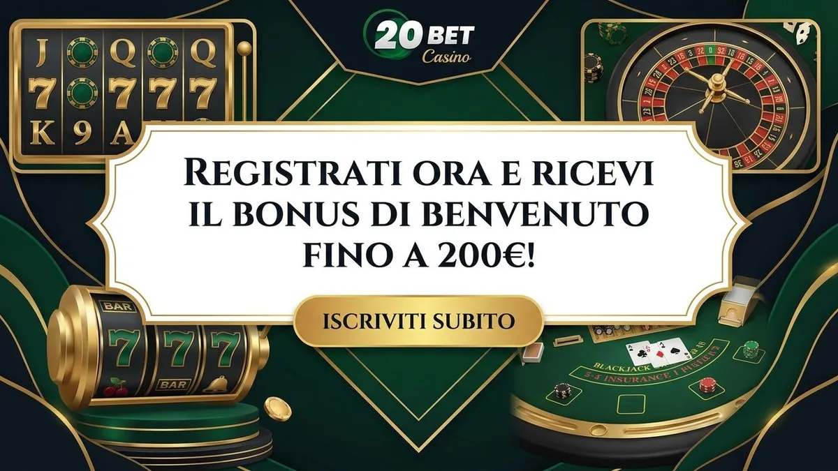 Registrazione con bonus